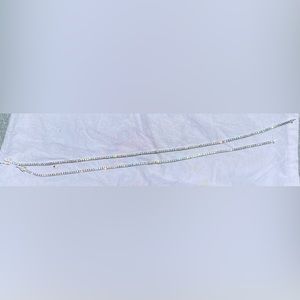 Tennis Chain Stack, 16” & 18”, 2mm